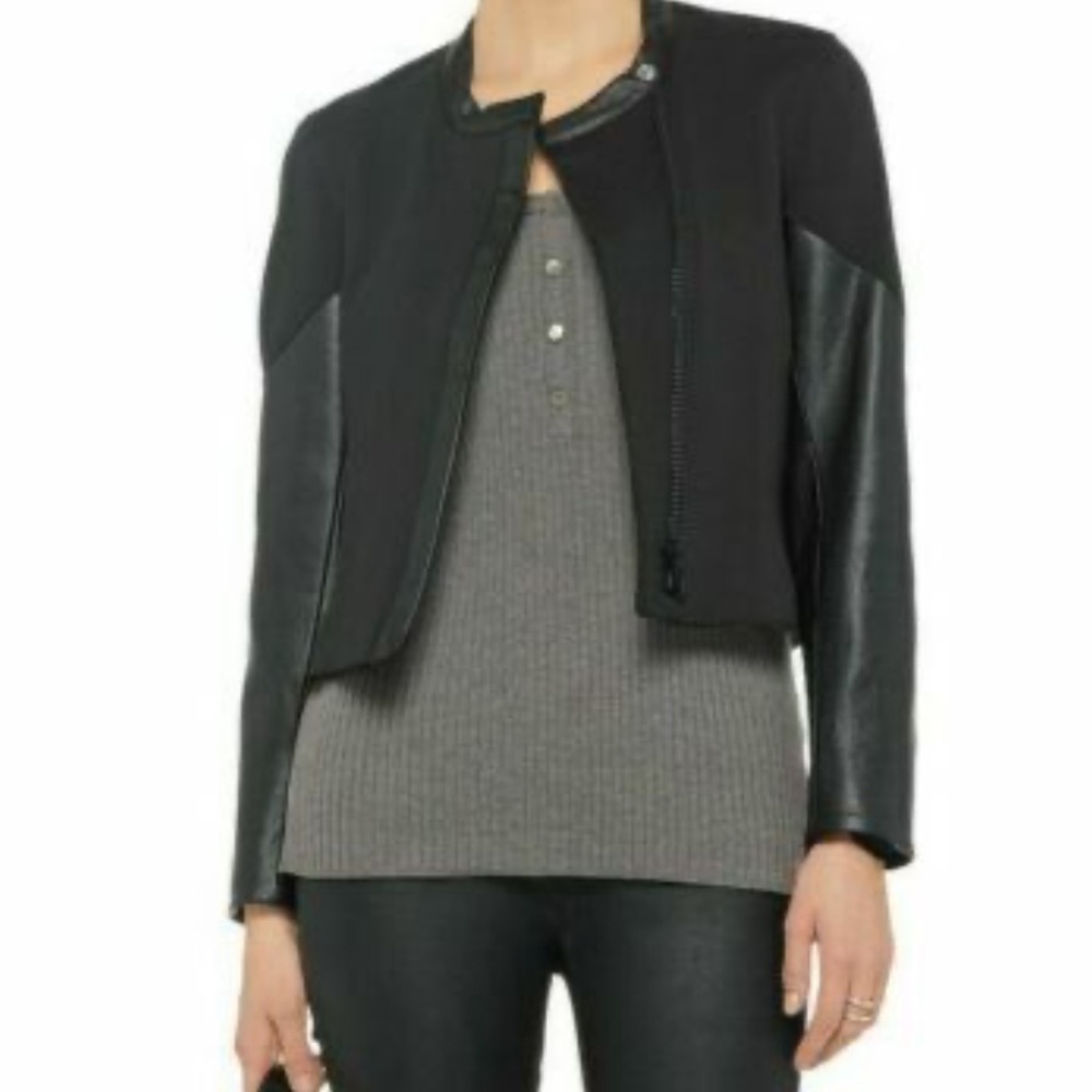 Helmut Lang Black Leather Jacket